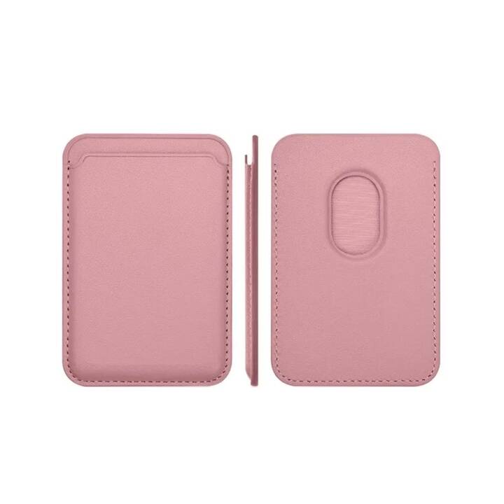 EG Porte-cartes magnétique Magnétique (iPhone 13, iPhone 12, iPhone 15, iPhone 14, Rose)