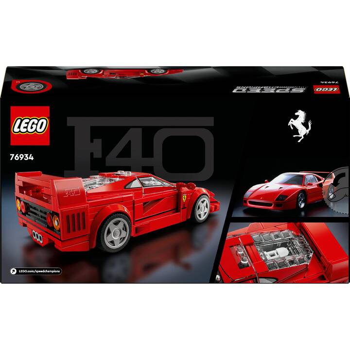 LEGO Speed Champions Ferrari F40 Supersportwagen (76934)
