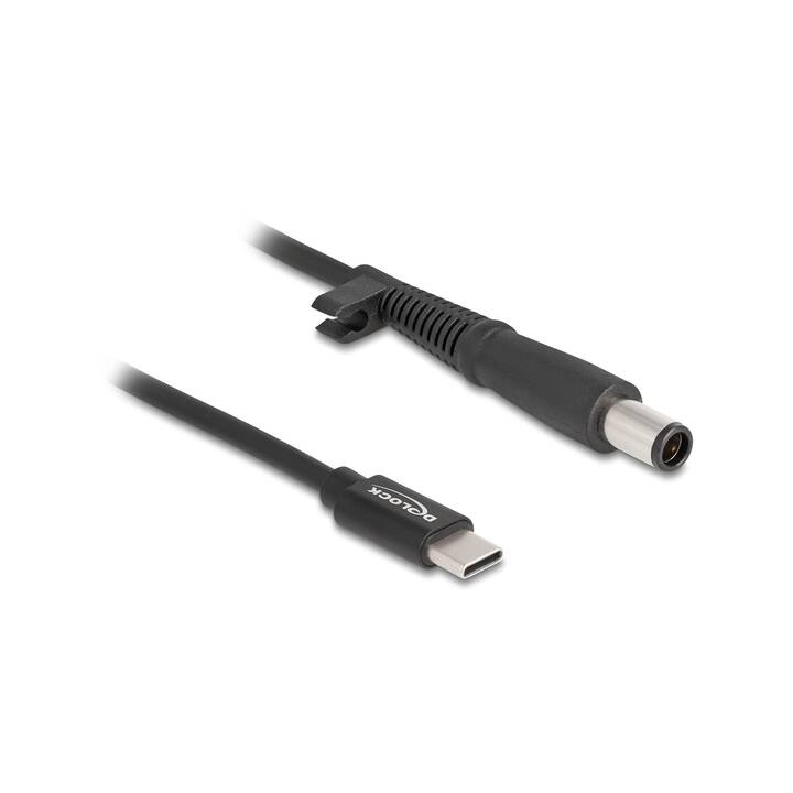 DELOCK Stromanschlusskabel (USB C, Gleichstromstecker, 1.5 m)