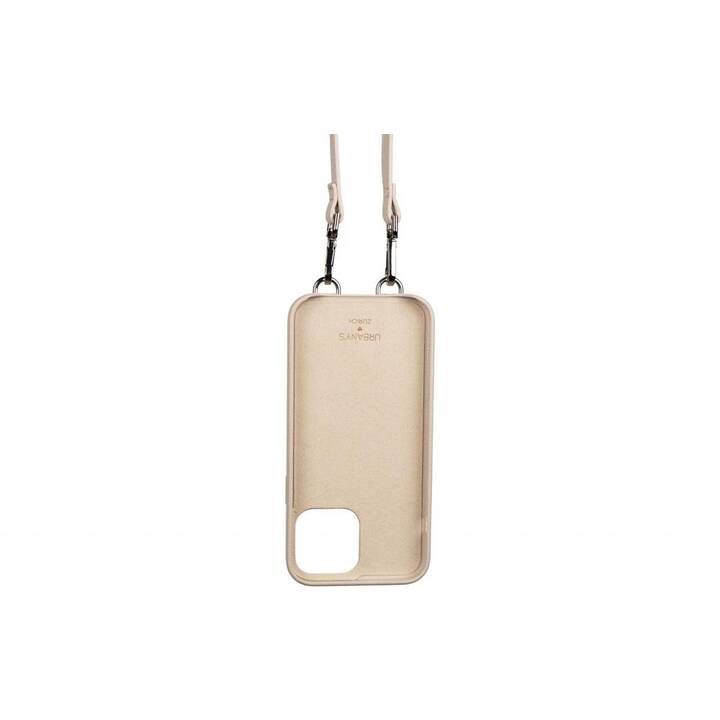 URBANY'S Backcover con cordoncino Beach Beauty (iPhone 14 Plus, Beige)