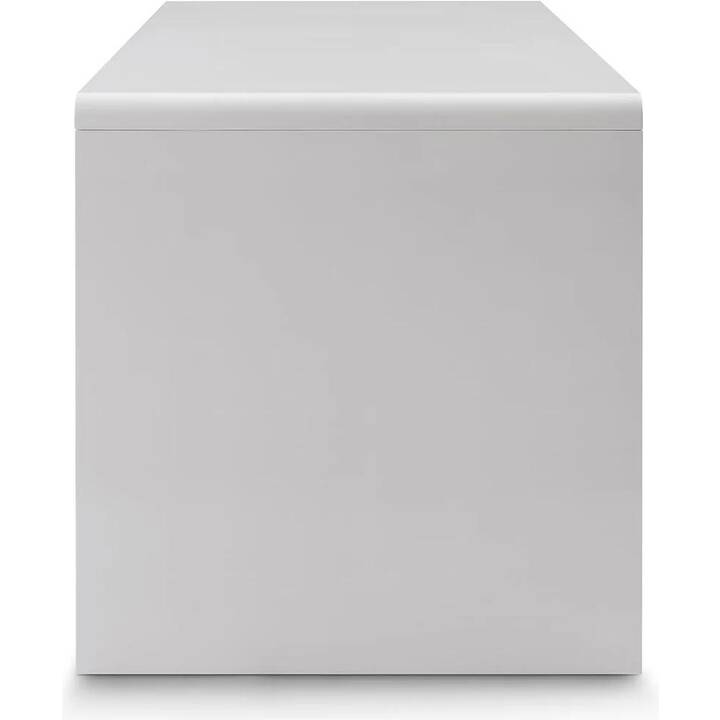 SALESFEVER Scrivania (Bianco, 160 cm x 70 cm x 75 cm)