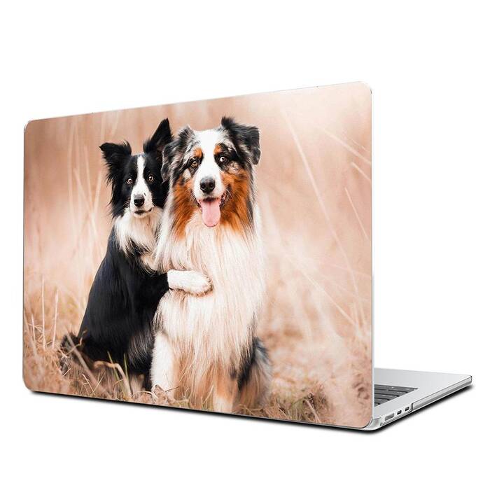 EG Hardcase (MacBook Air 13" M2 2022, Cani, Multicolore)