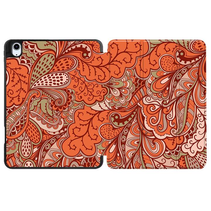 EG coque pour iPad Air 10.9" (2022) 5e génération - marron - mandala