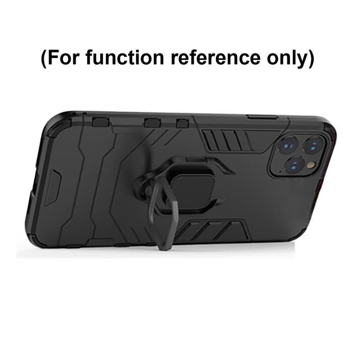 EG MORNRISE coque avec anneau magnétique pour Samsung Galaxy A40 5.9" 2019 - Noir