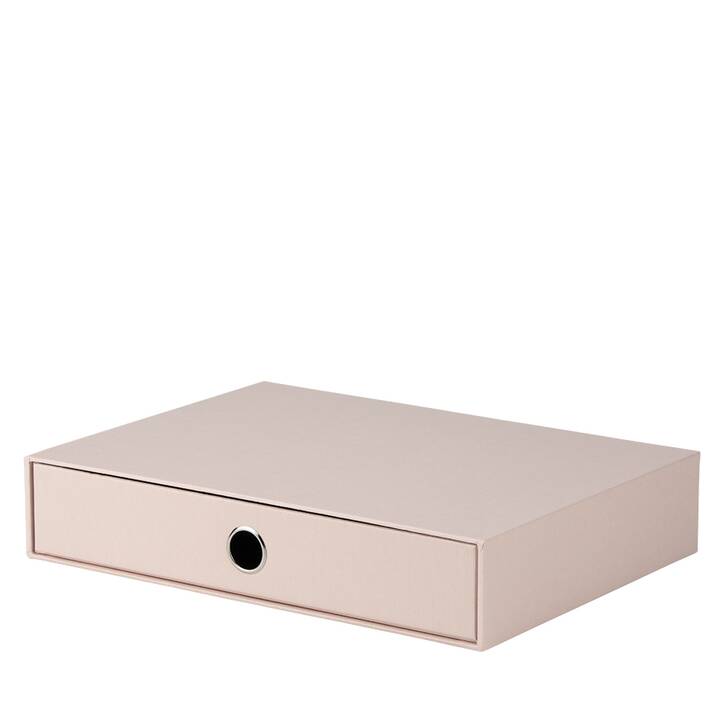 RÖSSLER PAPIER Büroschubladenbox S.O.H.O. (A4, 33.5 cm  x 25.2 cm  x 6.5 cm, Beige, Braun)