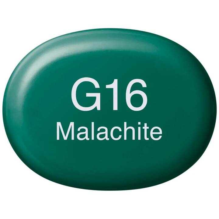 COPIC Marqueur de graphique Sketch G16 Malachite (Vert, 1 pièce)