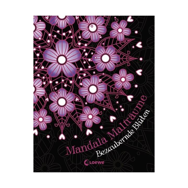 Mandala-Malträume: Bezaubernde Blüten