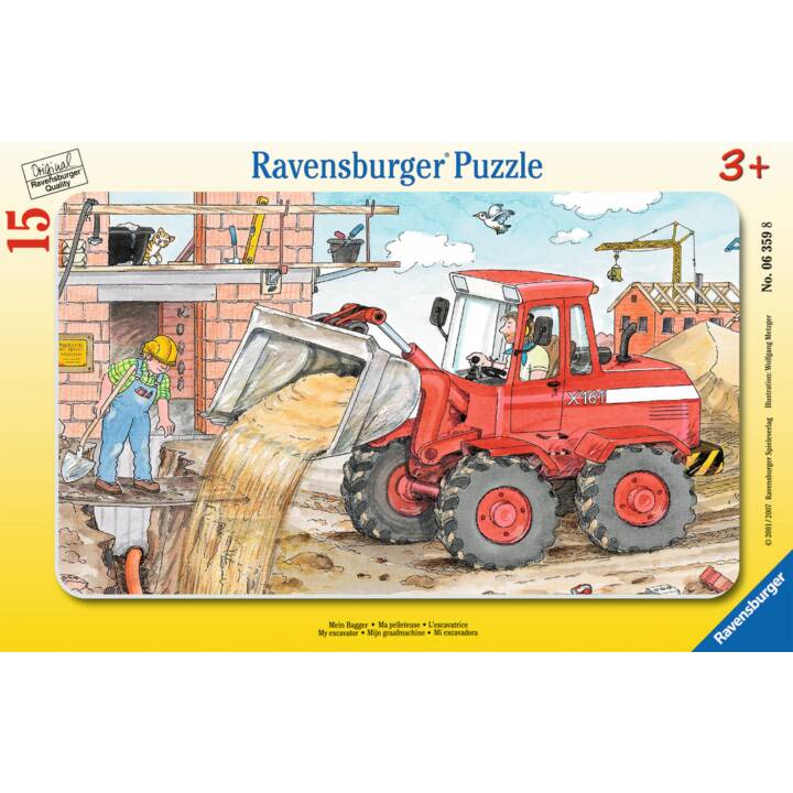 RAVENSBURGER Quotidianità Puzzle (15 x)