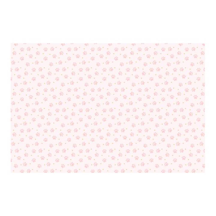 PARTYDECO Nappe (120 cm x 1.8 m, Rectangulaire, Pink, Rose)