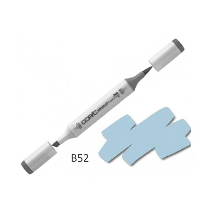 COPIC Marqueur de graphique Sketch B52 Soft Greenish Blue (Bleu-vert, 1 pièce)