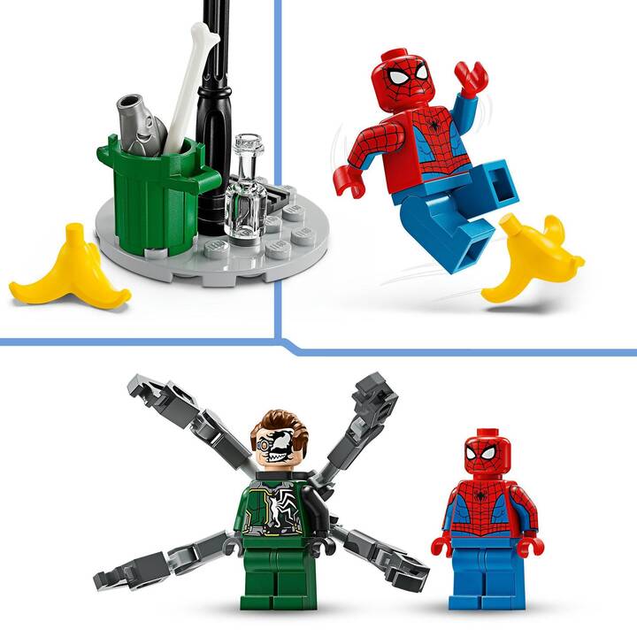 LEGO Marvel Super Heroes La course-poursuite en moto: Spider-Man contre Docteur Octopus (76275)