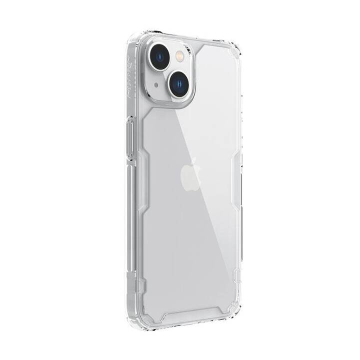 NILLKIN Backcover Nature Soft (iPhone 14, Unicolore, Transparent)