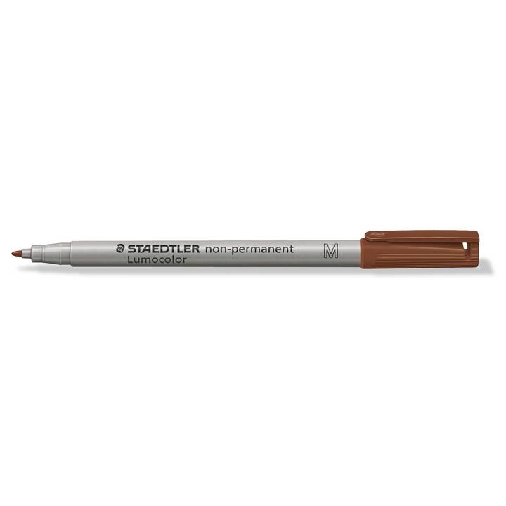 STAEDTLER Feutres pour rétroprojection Lumocolor 315 M (Brun, 1 pièce)