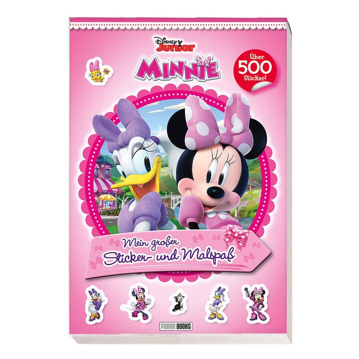 Disney Minnie: Mein grosser Sticker- und Malspass