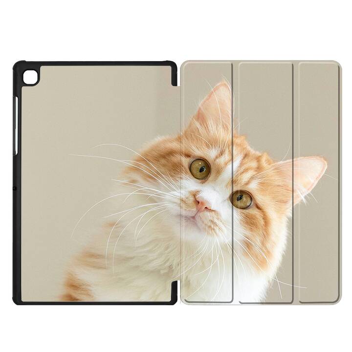 EG coque pour Samsung Galaxy Tab A7 Lite 8.7" (2021) - marron - chats