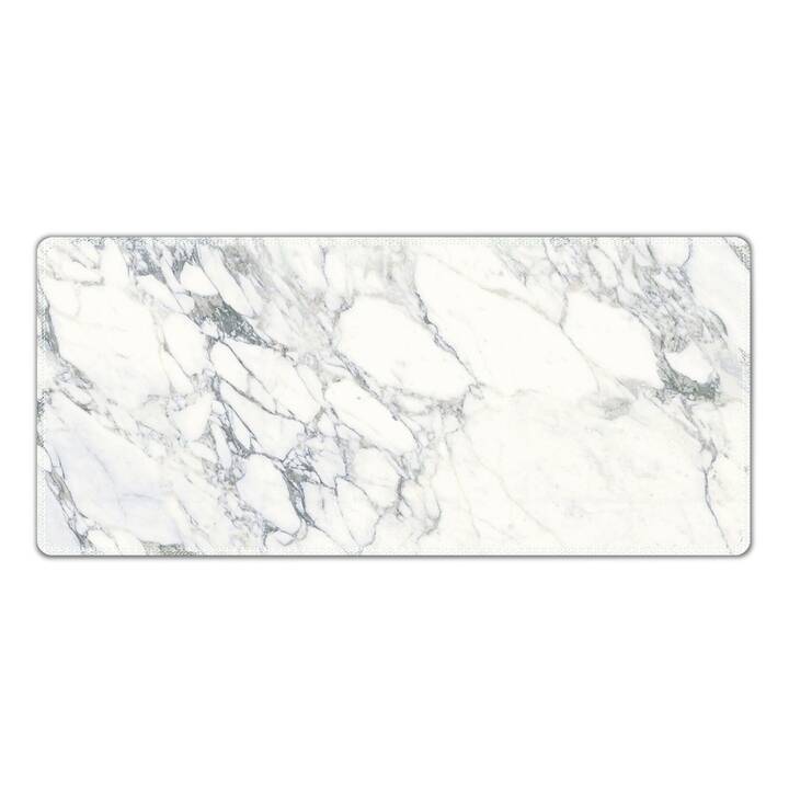 EG Mousepad (35x26cm) - weiß - marmor