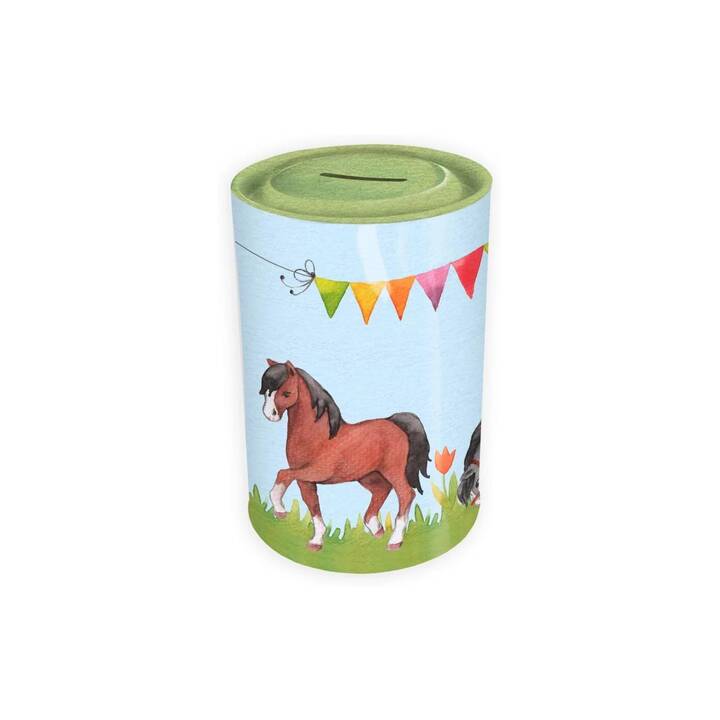 GRÄTZ VERLAG Tirelire Horse (Multicolore)