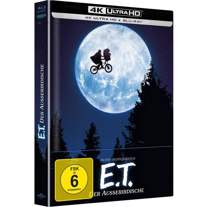 E.T. - Der Ausserirdische (4K Ultra HD, Mediabook, DE, EN)