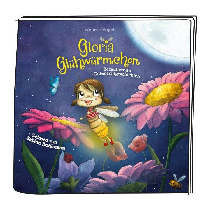 TONIES Pièce radiophonique pour enfants Gloria Glühwürmchen - Bezaubernde Gutenachtgeschichten (DE, Toniebox)