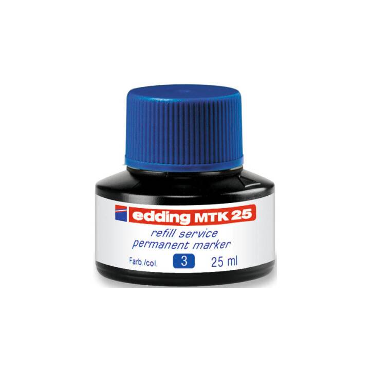 EDDING Tinte (Blau, 25 ml)