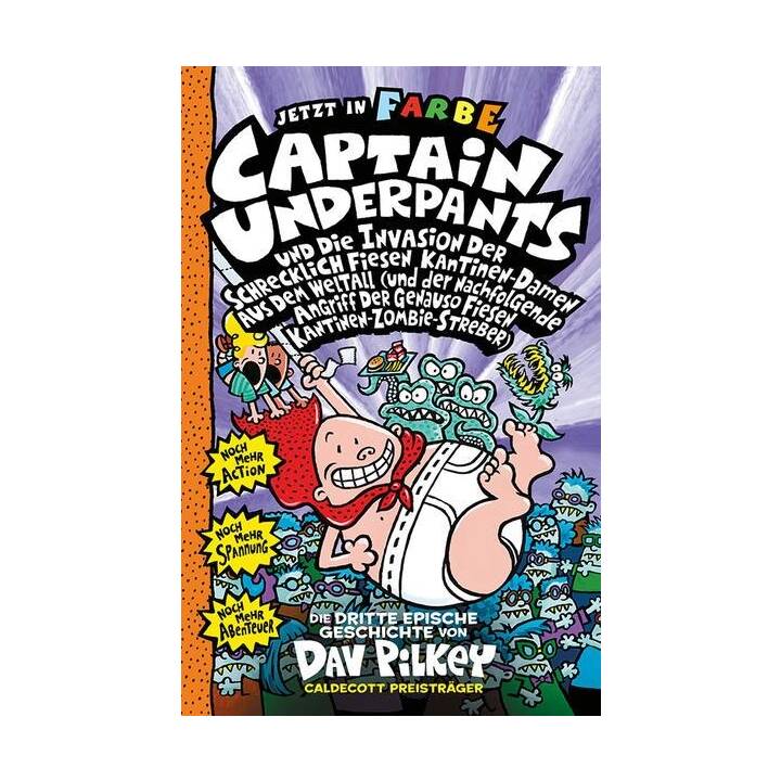 Captain Underpants und die Invasion der schrecklich fiesen Kantinen-Damen