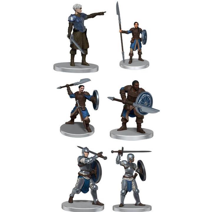 WIZ Set di miniature Kalaman Military Warband (D&D Icons of the Realms, 6 Parti)