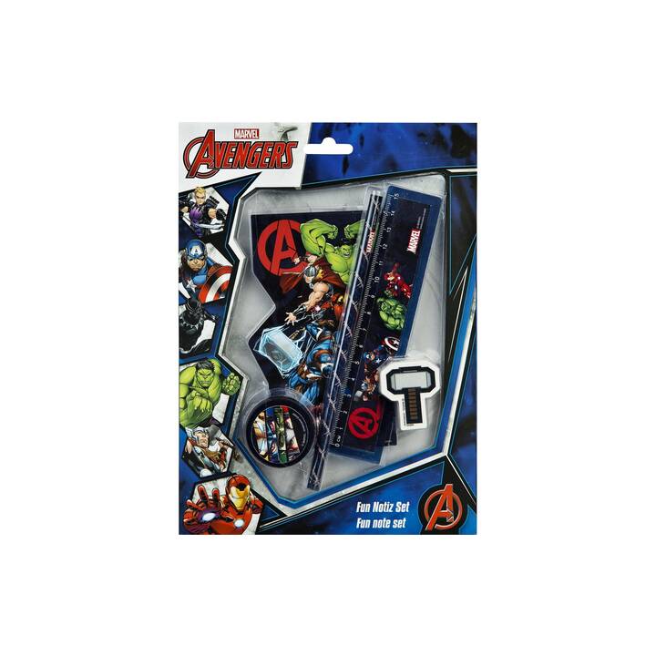 UNDERCOVER Set di note Avengers (Multicolore)