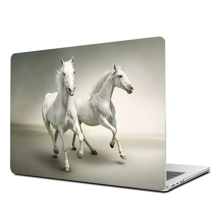 EG Hardcase (Macbook Air 15" M3 2024, Cavallo, Bianco)