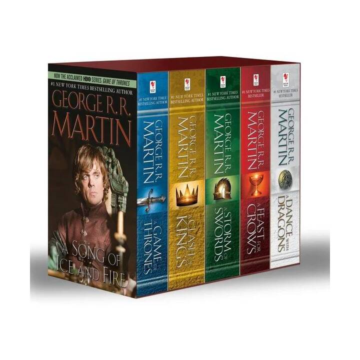 George R. R. Martin's A Game of Thrones 5-Book Boxed Set (Song of Ice and Fire series)