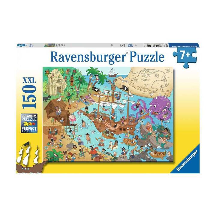 RAVENSBURGER Pirati Puzzle (150 x)