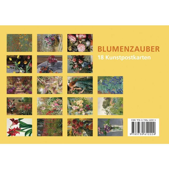 ANACONDA VERLAG Carte postale Blumenzauber (Universel, Multicolore)