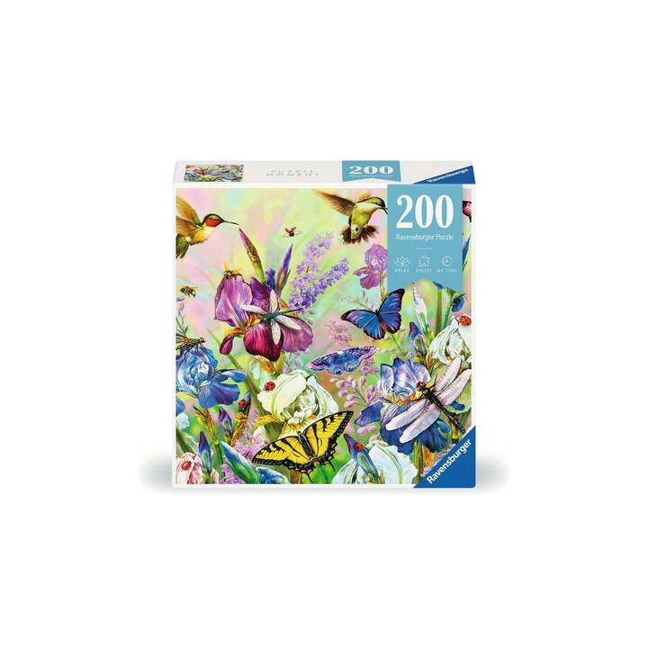 RAVENSBURGER Flowery meadow Puzzle (200 x 200 pièce)