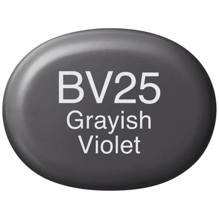 COPIC Marcatori di grafico Sketch BV25 Grayish Violet (Viola grigiastro, 1 pezzo)