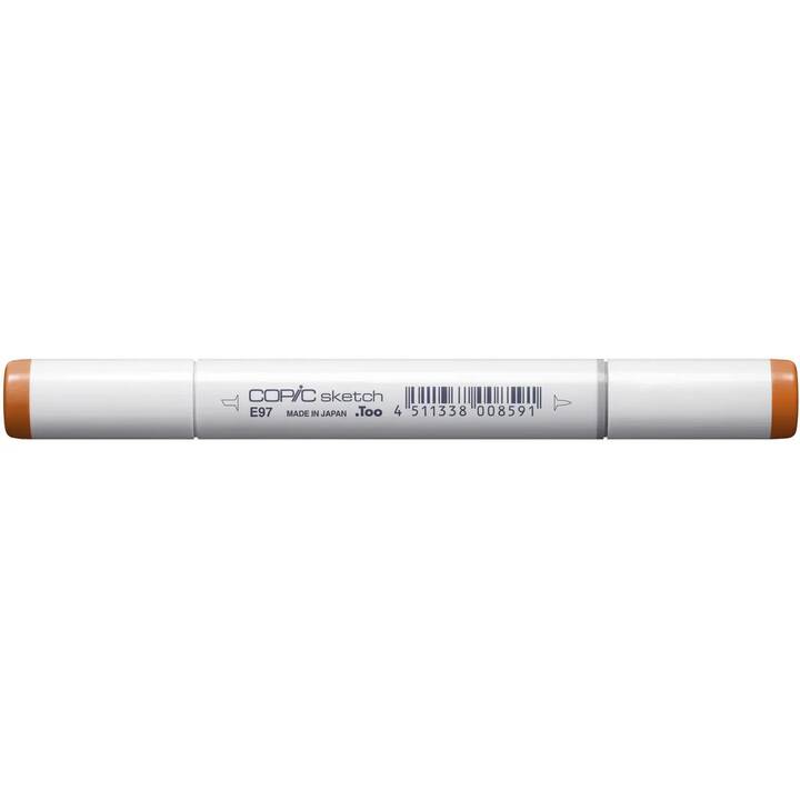 COPIC Marqueur de graphique Sketch E97 Deep (Orange, 1 pièce)