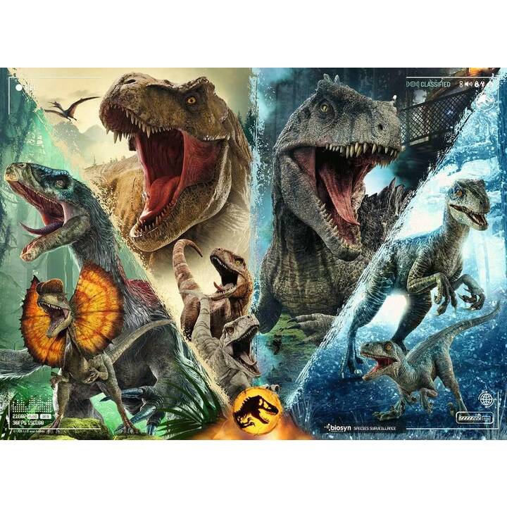 RAVENSBURGER Dinosaure Animaux Puzzle (100 pièce)