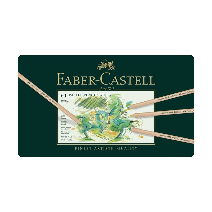 FABER-CASTELL Farbstift (Mehrfarbig, 60 Stück)
