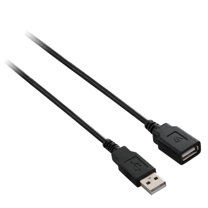 VIDEOSEVEN Câble USB (Prise USB 2.0, Fiche USB 2.0, 5 m)