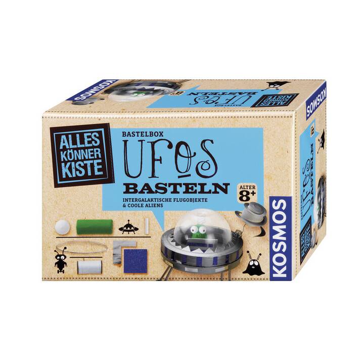 KOSMOS Ufos Bastelmaterial-Box (Nähen, Modellieren, Kleben)