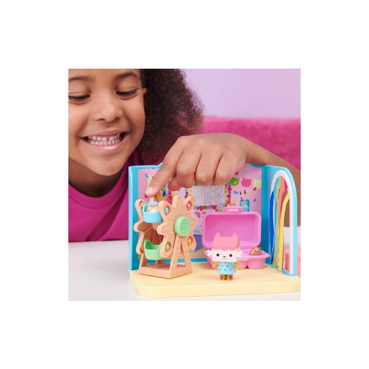 SPINMASTER Gabby's Dollhouse Baby Box Deluxe Rooms Katze