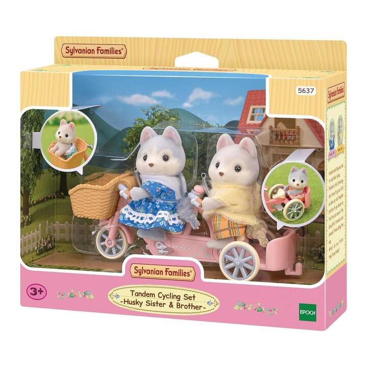 SYLVANIAN FAMILIES Husky Sister and Brother 