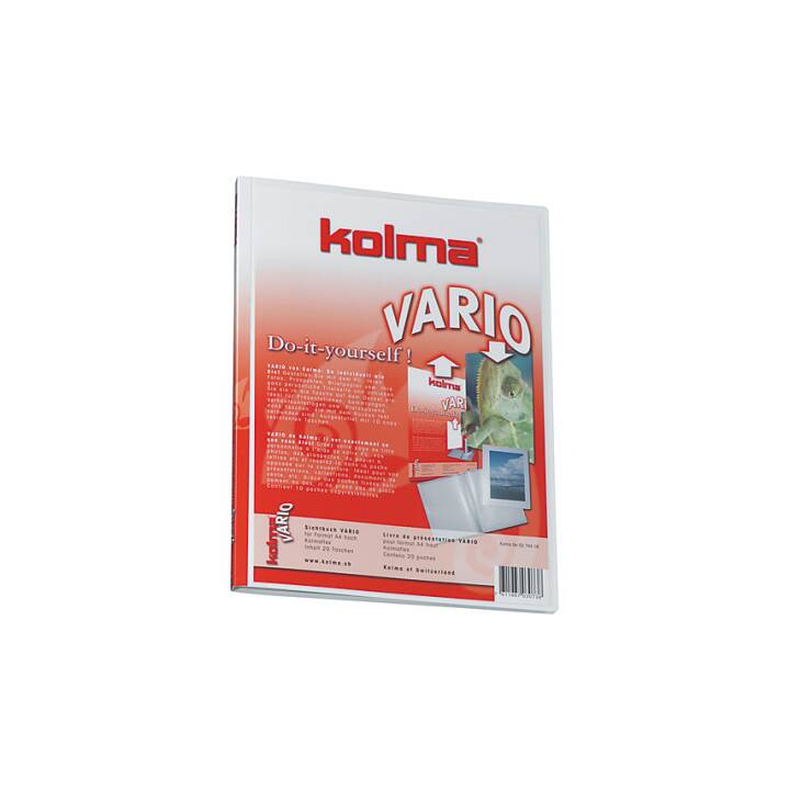 KOLMA RACER Dossiers chemises Vario (Blanc, A4, 1 pièce)