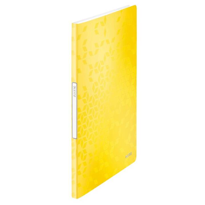 LEITZ Cartellina trasparente Wow (Giallo, A4, 1 pezzo)