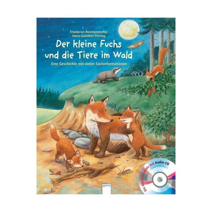 Der Kleine Fuchs Und Die Tiere Im Wald