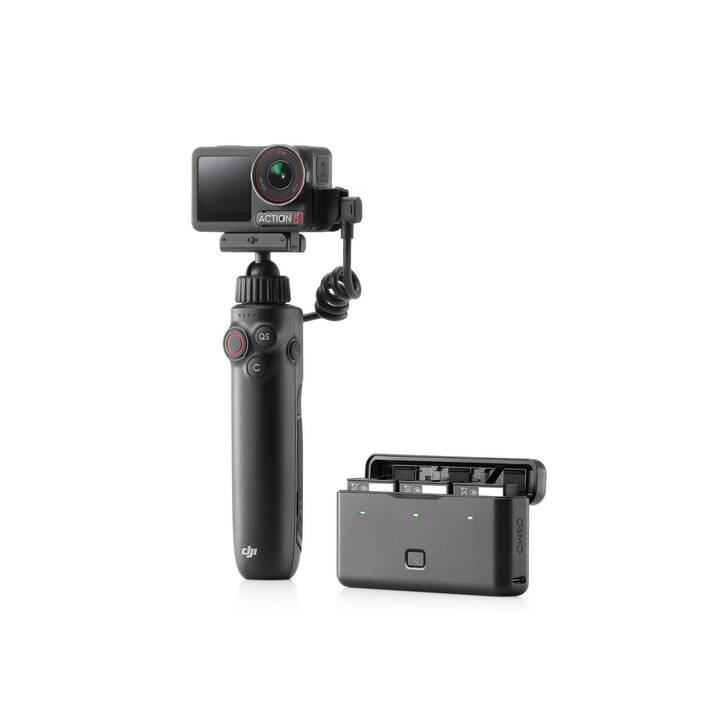 DJI Osmo Action 5 Pro Adventure Combo  (3840 x 2880, Schwarz)