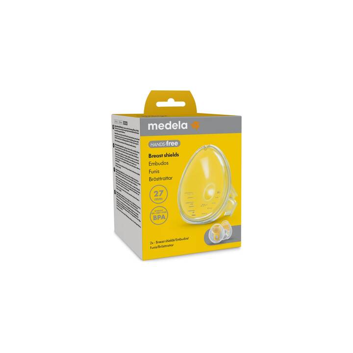 MEDELA Coppa per il seno Hands-free (27 mm, 2 pezzo)