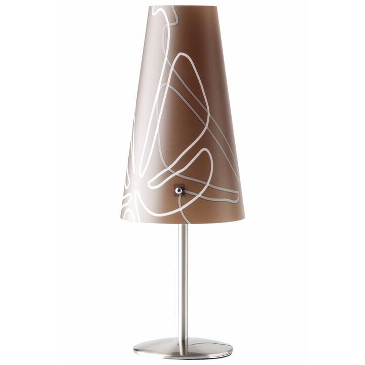 BRILLIANT Lampe de table Isi (Brun)