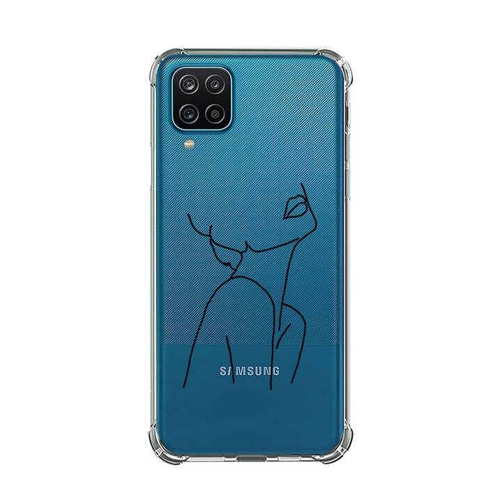 EG Backcover (Galaxy A22 5G, Arte, Transparente)