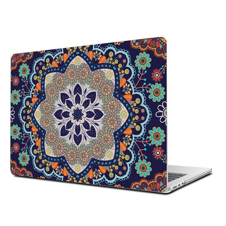 EG Coque rigide (MacBook Air 13" M2 2022, Mandala, Multicolore)