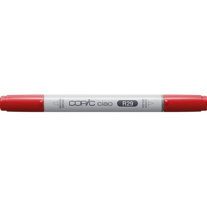COPIC Marqueur de graphique Ciao R29 - Lipstick Red (Rouge, 1 pièce)