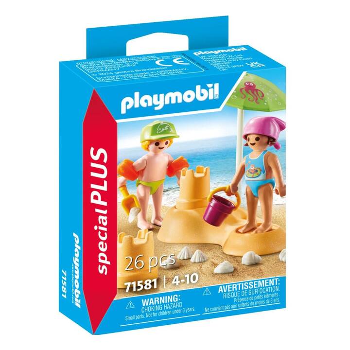 PLAYMOBIL Playmobil Special Plus Kids mit Sandburg (71581)